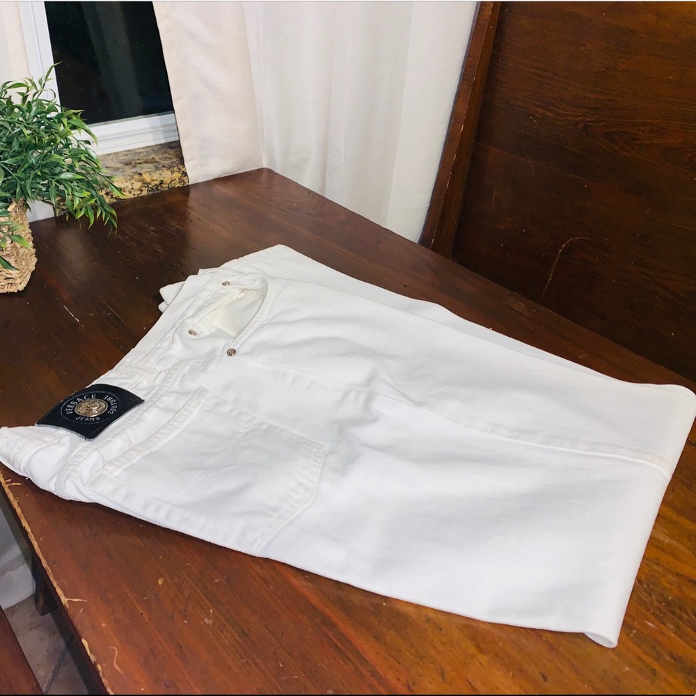 Vintage Pure White Men’s Versace Jeans